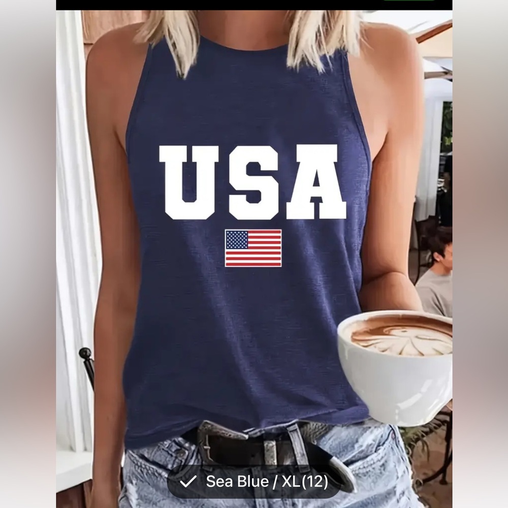 NWT Summer Essential Crew Neck Tank Top